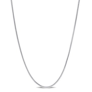 Sofia B. Sterling Silver Snake Chain Necklace