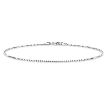 Sofia B. Sterling Silver Ball Chain Anklet