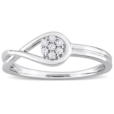 Sofia B. Diamond Accent Sterling Silver Infinity Promise Ring