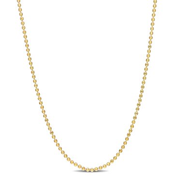 Sofia B. 18K Yellow Gold Plated Sterling Silver Ball Chain Necklace