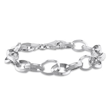 Sofia B. Sterling Silver Rolo Chain Bracelet