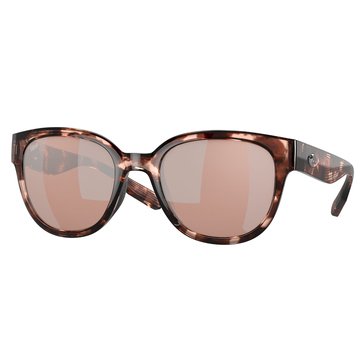 Costa Womens Salina Polarized Mirror Sunglasses