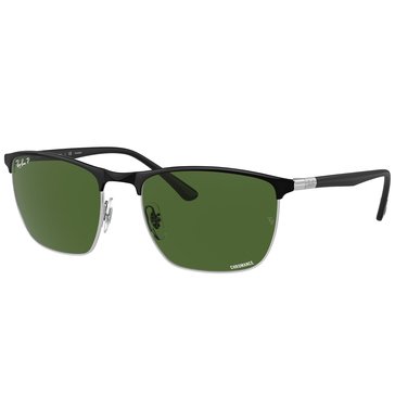 Ray-Ban Unisex RB3686 Square Polarized Sunglasses