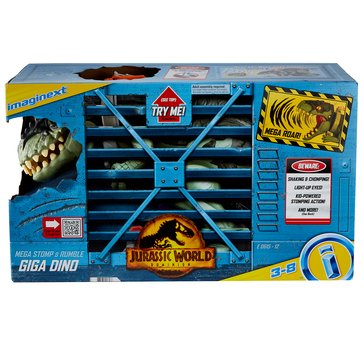 Imaginext Jurassic World Mega Stomp Rumble Giga Dino