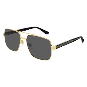 Gucci Men's GG0529S Metal Navigator Sunglasses