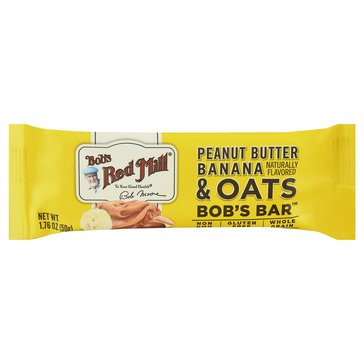 Bob's Red Mill Peanut Butter Banana Oat Bar, 1.76oz