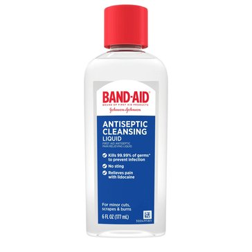 Band-Aid Antiseptic Pain Relieving Liquid