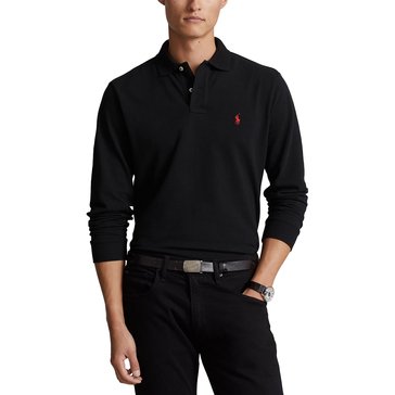 Polo Ralph Lauren Men's Solid Mesh Classic Long Sleeve Shirt