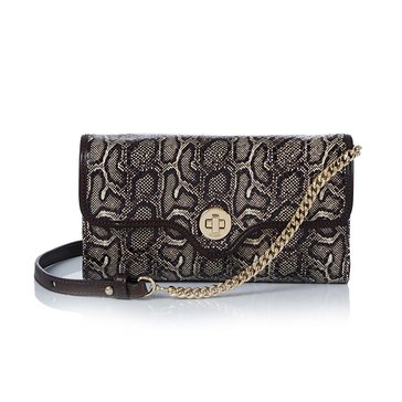 Brahmin Polina Crossbody Espresso Caswell