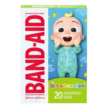 Band Aid Coco Melon Assorted Adhesive Bandages