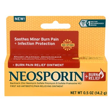 Neosporin First Aid And Burn Relief Ointment