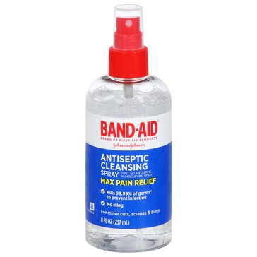 Band Aid Antiseptic Cleansing Spray