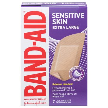 Band Aid Sensitive Skin Bandages Adhesive Bandages