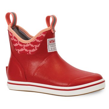 XtraTuf Women's Salmon Sisters 6in Ankle Deck Boot