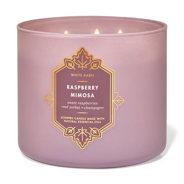 White Barn Raspberry Mimosa 3-Wick Candle