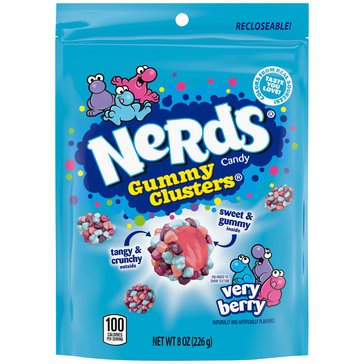 Nerds Very Berry Gummy Clusters, 8oz