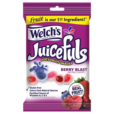 Welch's Juicefuls Berry Blast Fruit Snacks, 8oz