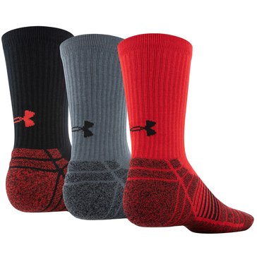 Under Armour 3-Pack Elevated Performance Crew Socks