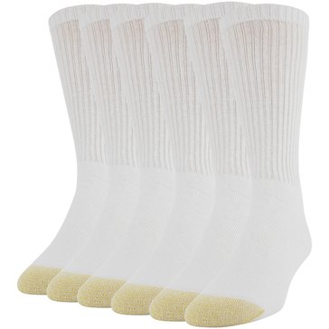 Gold Toe Men's 6-Pack Harrington Casual Crew Sock