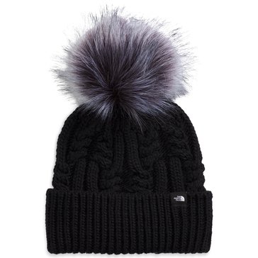 The North Face Girls' Oh Mega Fur Pom Beanie