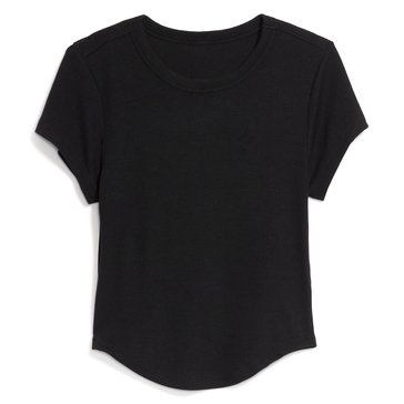 Old Navy Women's Short Sleeve Ultralite Ribbed Tee