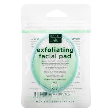 Earth Therapeuctics Organic Cotton Facial Pad Natural
