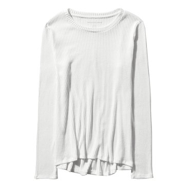 AE Women's Soft Sexy Plush Long Sleeve T-Shirt