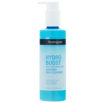 Neutrogena HydroBoost Soothing Milk Cleanser Fragrance Free