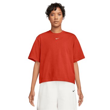 Nike Womens NSW Short Sleeve Low Brand Read Essential Tee