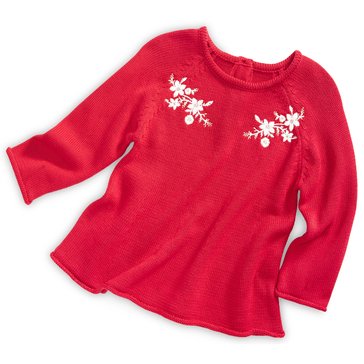 Wanderling Baby Girls Sweater Dress Set