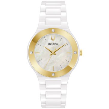 Bulova WoMen's Millennia Modern Ceramic Bracelet Watch