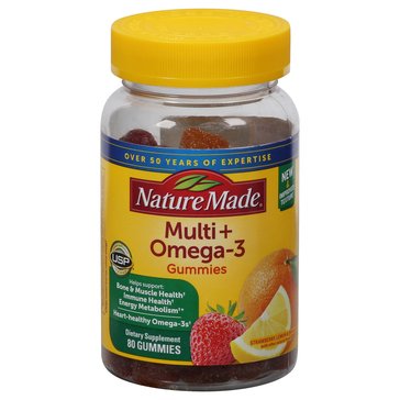 Nature Made Vitamins Multi Omega3, 80-count