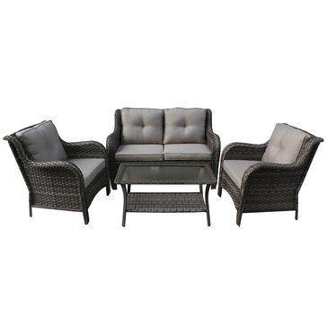 Harbor Home Crane 4-piece Chat Set