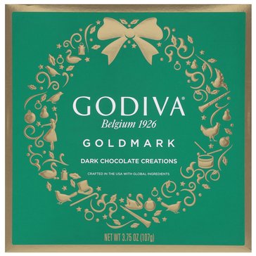 GODIVA Holiday Goldmark Chocolates, 3.75oz