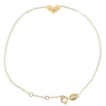 Minimalist Petite Heart Bracelet