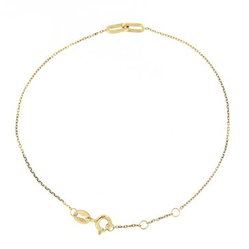 Minimalist Petite Paperclip Link Bracelet