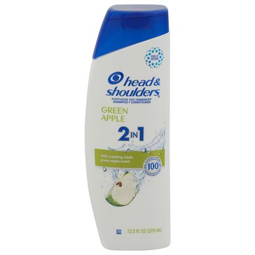 Head & Shoulders Green Apple Anti-Dandruff 2-in-1 Shampoo