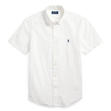 Polo Ralph Lauren Men's Short Sleeve Seesucker Classic Shirt