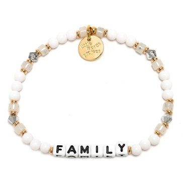 Little Words Project-Family Beaded Stretch Bracelet