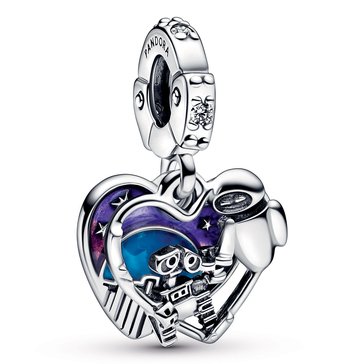 Pandora x Disney Pixar Wall-E Eve Glow-in-the-dark Dangle Charm