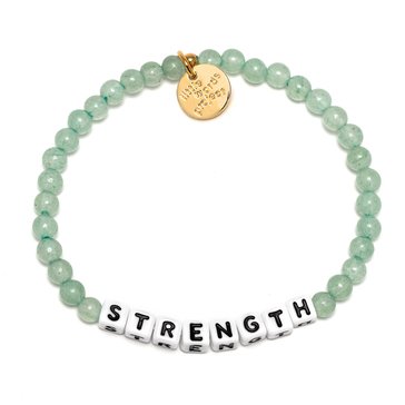 Little Words Project Strength Beaded Stretch Bracelet