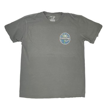 Coastal Edge Men's Sunset Palms Garmnent Dye Tee