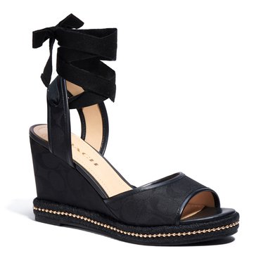 Coach Women's Page Recycled Signature Wedge