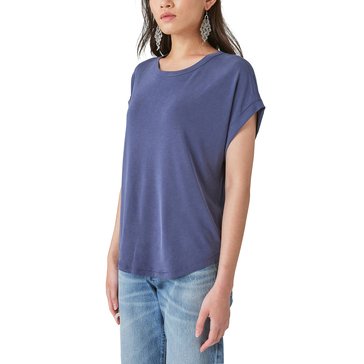 Lucky Brand Women's Core Sandwash Dolman Tee