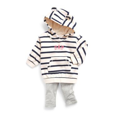 Gap Baby Girls' Oversized Hood Lounge Set