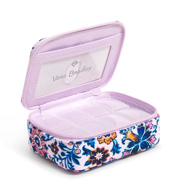 Vera Bradley Cloud Vine Travel Pill Case