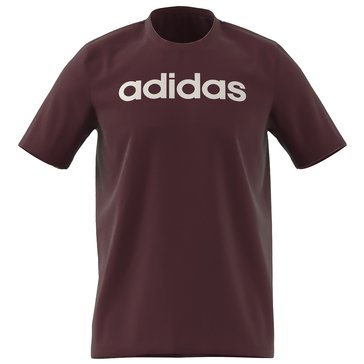 Adidas Men's Essential Linear Logo Short Sleeve Tee