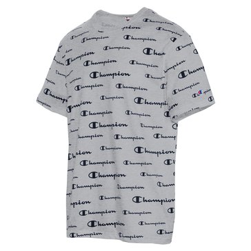 Champion Men's Classic Logo All Over Printed Tee