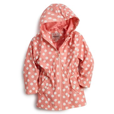 Urban Republic Big Girls Polka Dot Rain Coat