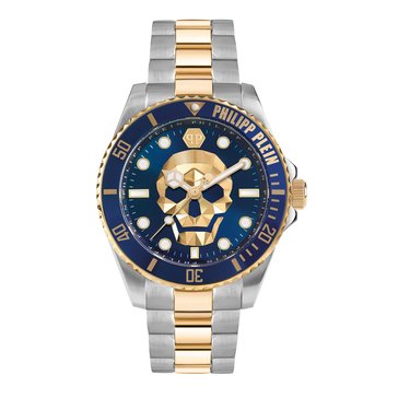 Philipp Plein The Skull Men's Guilloch Bracelet Watch